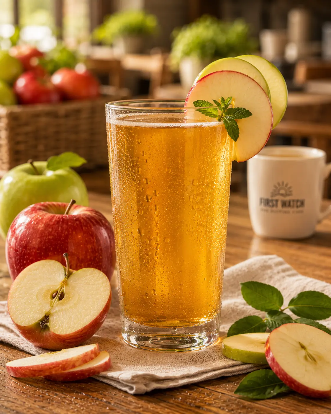 First Watch Apple Juice simple naturally sweet