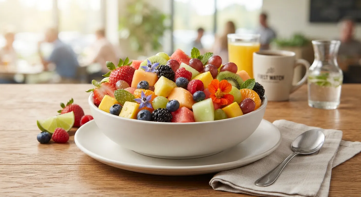 First Watch Fresh Seasonal Fruit bright and refreshing side