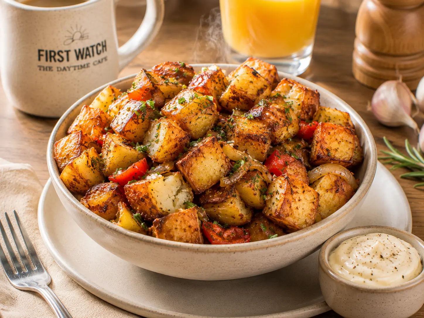 First Watch Fresh Seasoned Potatoes well-seasoned side