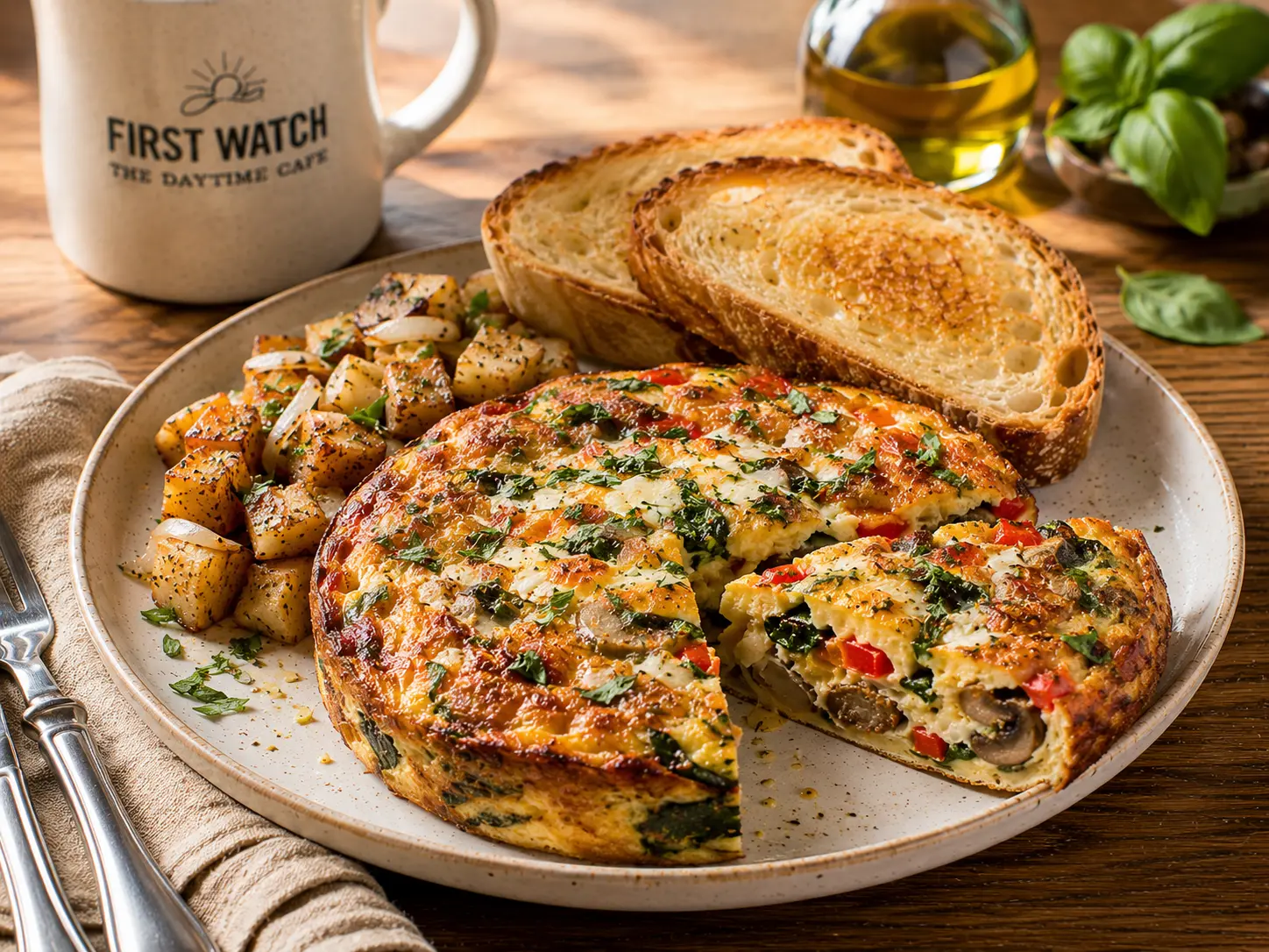 First Watch Frittata Rustica rustic and deeply savory baked egg dish