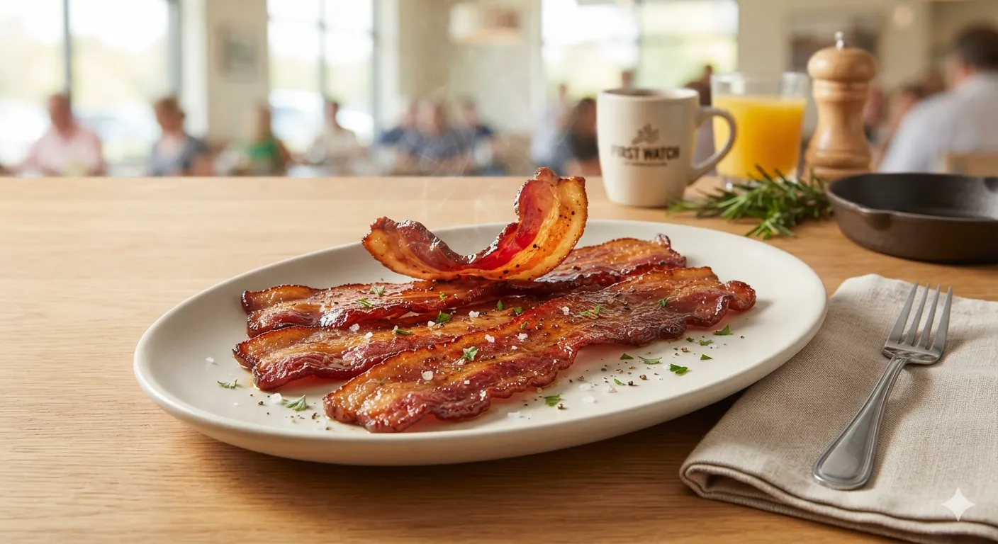 First Watch Hardwood Smoked Bacon thick-cut deeply smoky
