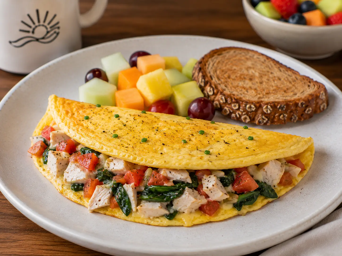 First Watch Healthy Turkey Omelet light but filling
