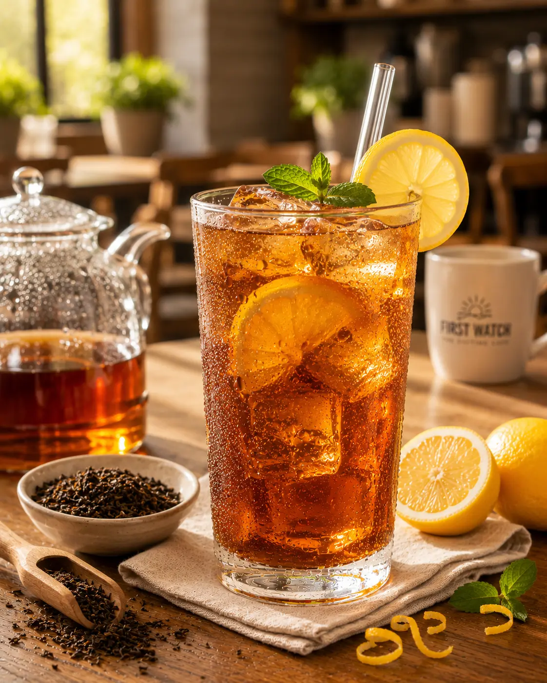 First Watch Iced Tea fresh-brewed