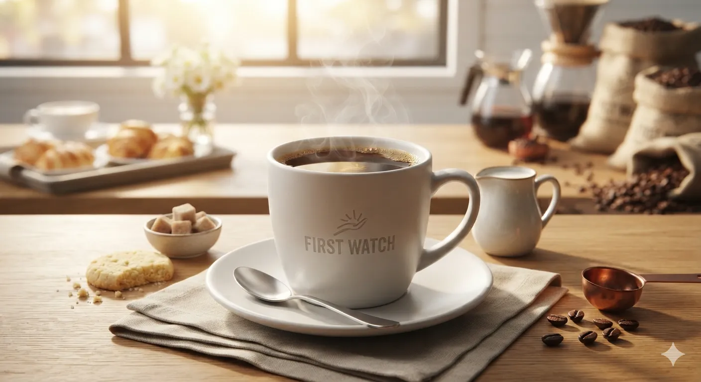First Watch Project Sunrise Coffee hot clean well-roasted