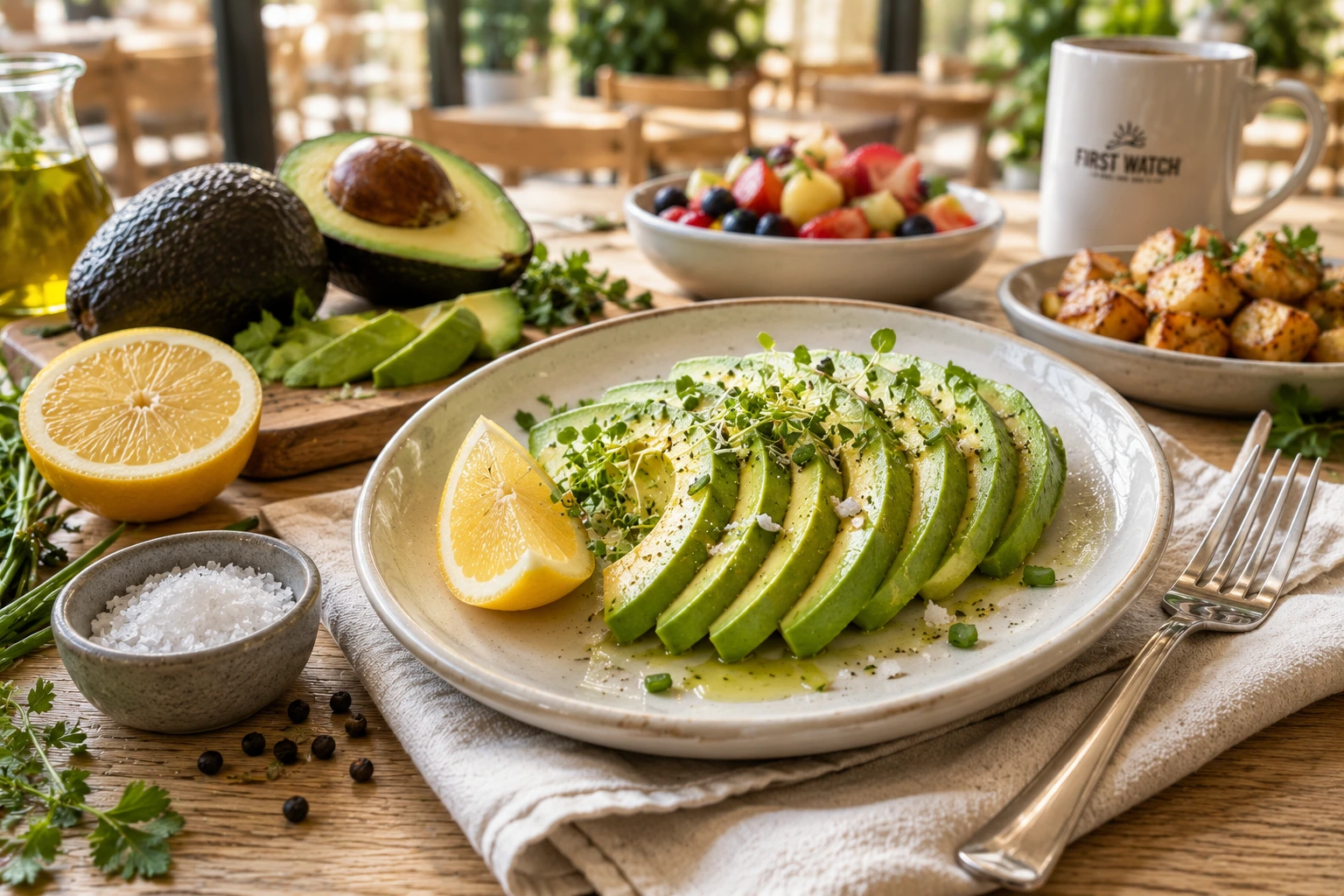 First Watch Side of Sliced Avocado simple high-quality addition