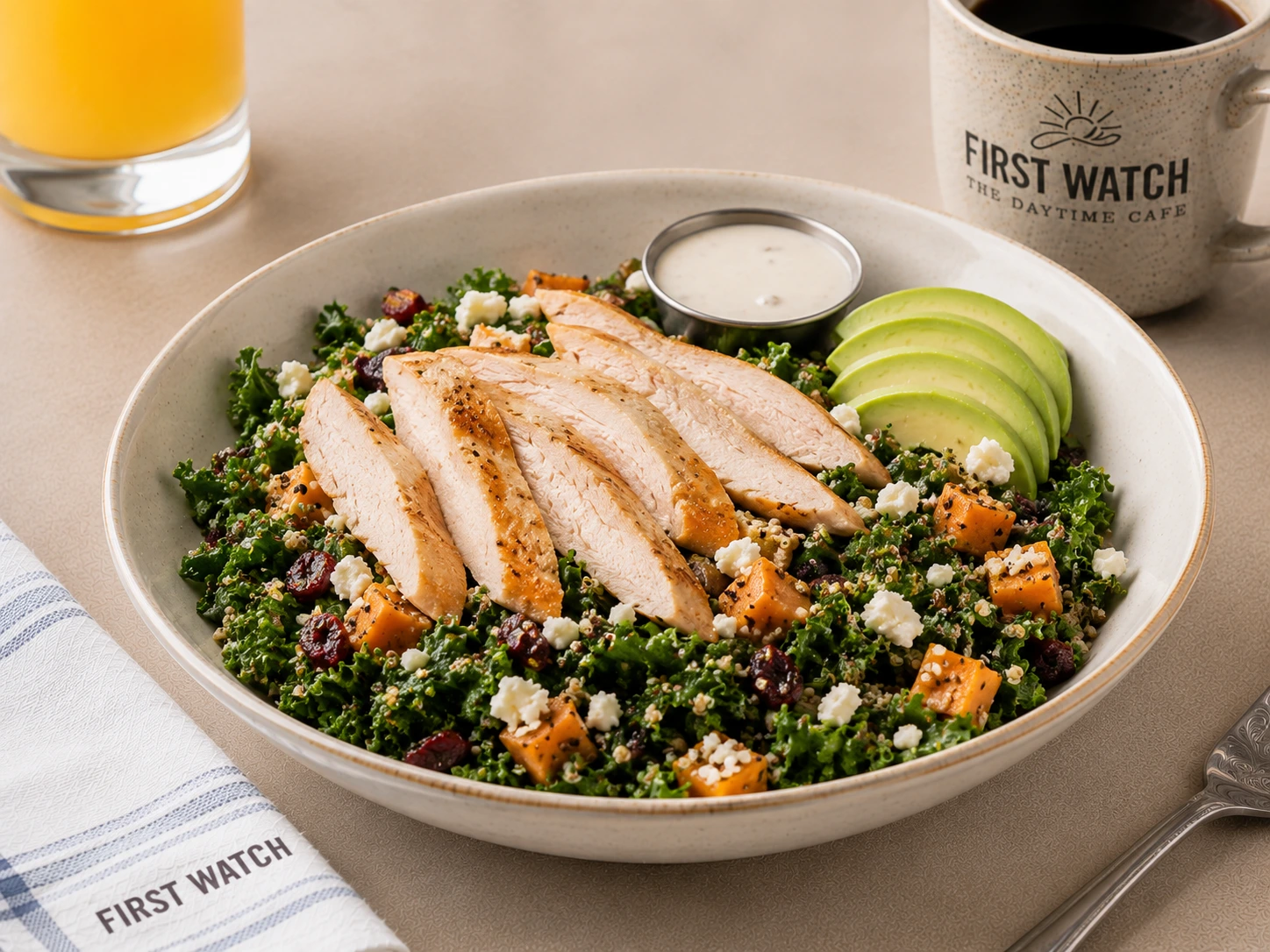 First Watch Superfood Kale Salad nutrient-dense
