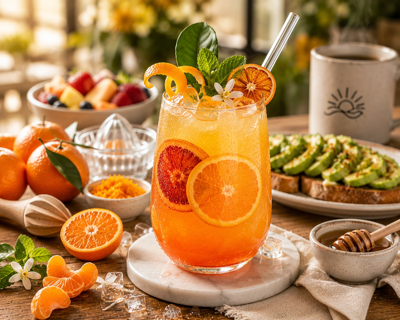 Seasonal 15 First Watch Tangerine Dream seasonal citrus drink